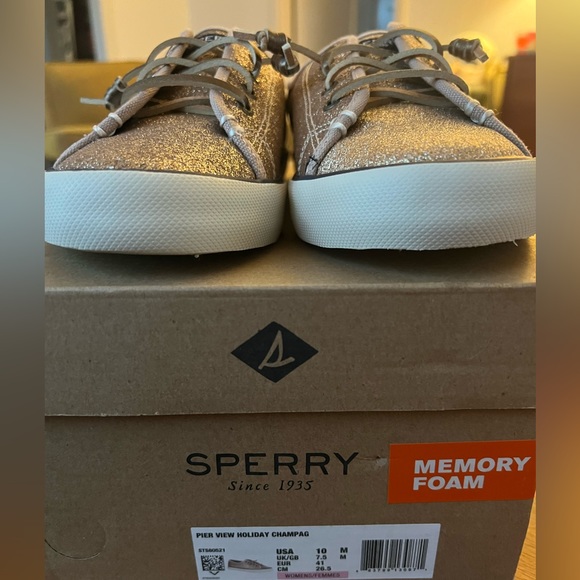 Sperry Pier View Holiday sneakers champagne - Picture 3 of 3